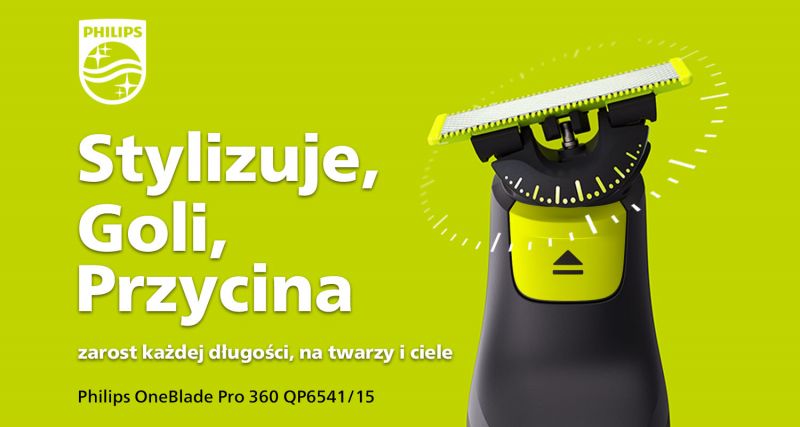 Philips Wyjątkowa technologia OneBlade