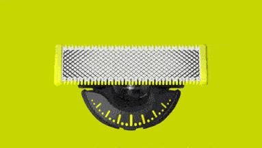 Gif przedstawiający ostrze OneBlade