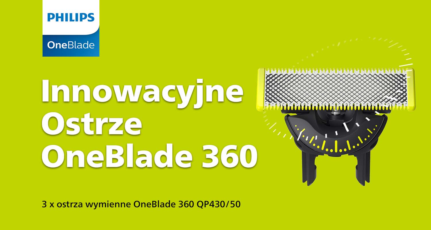 W serwisie Ceneo porównaj oferty na ostrze Philips OneBlade QP430/50
